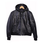 charlotte women bomber leather jacket by sync leather