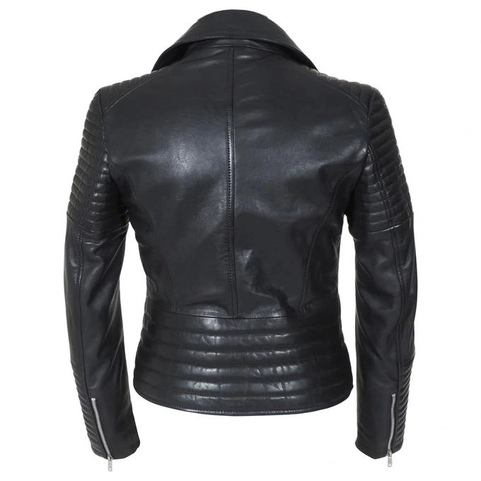 Classic Women Perfecto Leather Jacket - Image 2