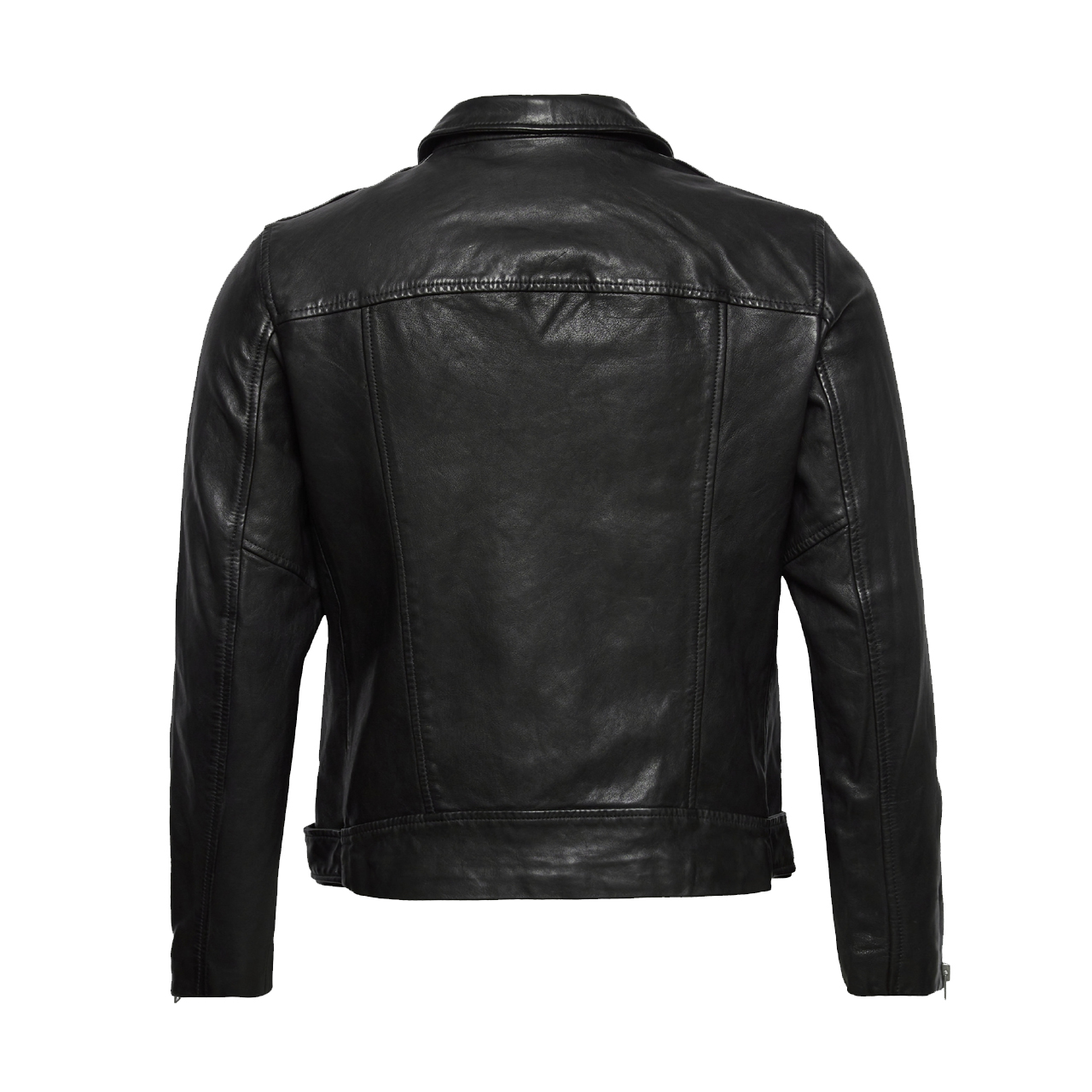 Jake Leather Moto Jacket - Image 2
