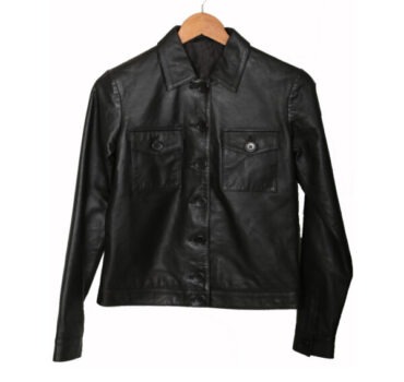 Jasmine Women Leather Shirt