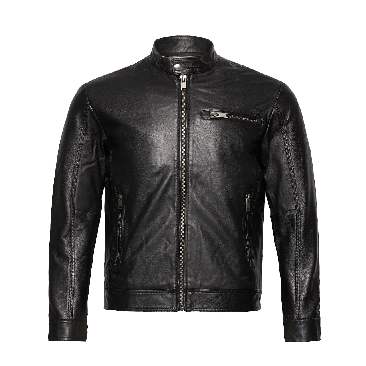 Josh Leather Motor cycle Jacket