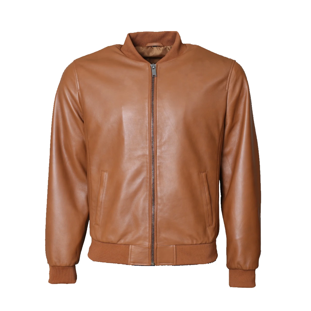 Wilson Men Bomber Leather Jacket