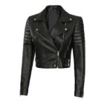 Short Biker Leather Jacket By Syncleathercom (1)