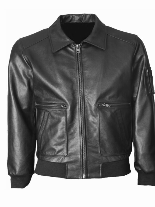 Lance Moto biker leather jacket for man by sync leather