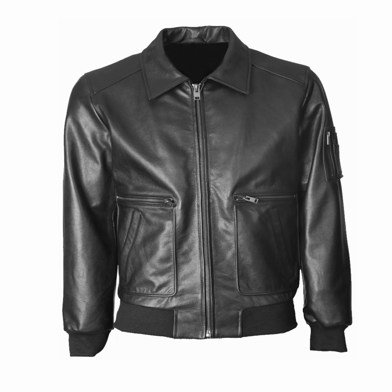 Lance Moto biker leather jacket for man by sync leather