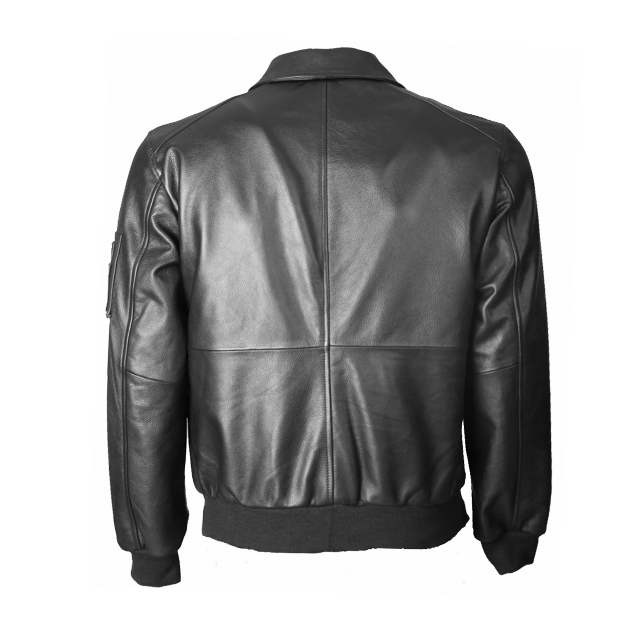 Lance Moto Biker Leather Jacket - Image 2