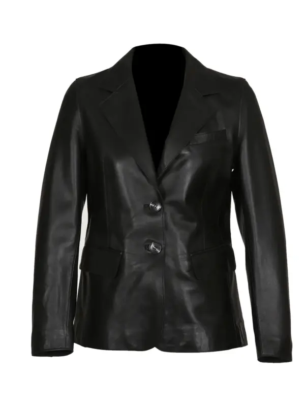 WOMEN LEATHER BALZER BY SYNC LEATHER
