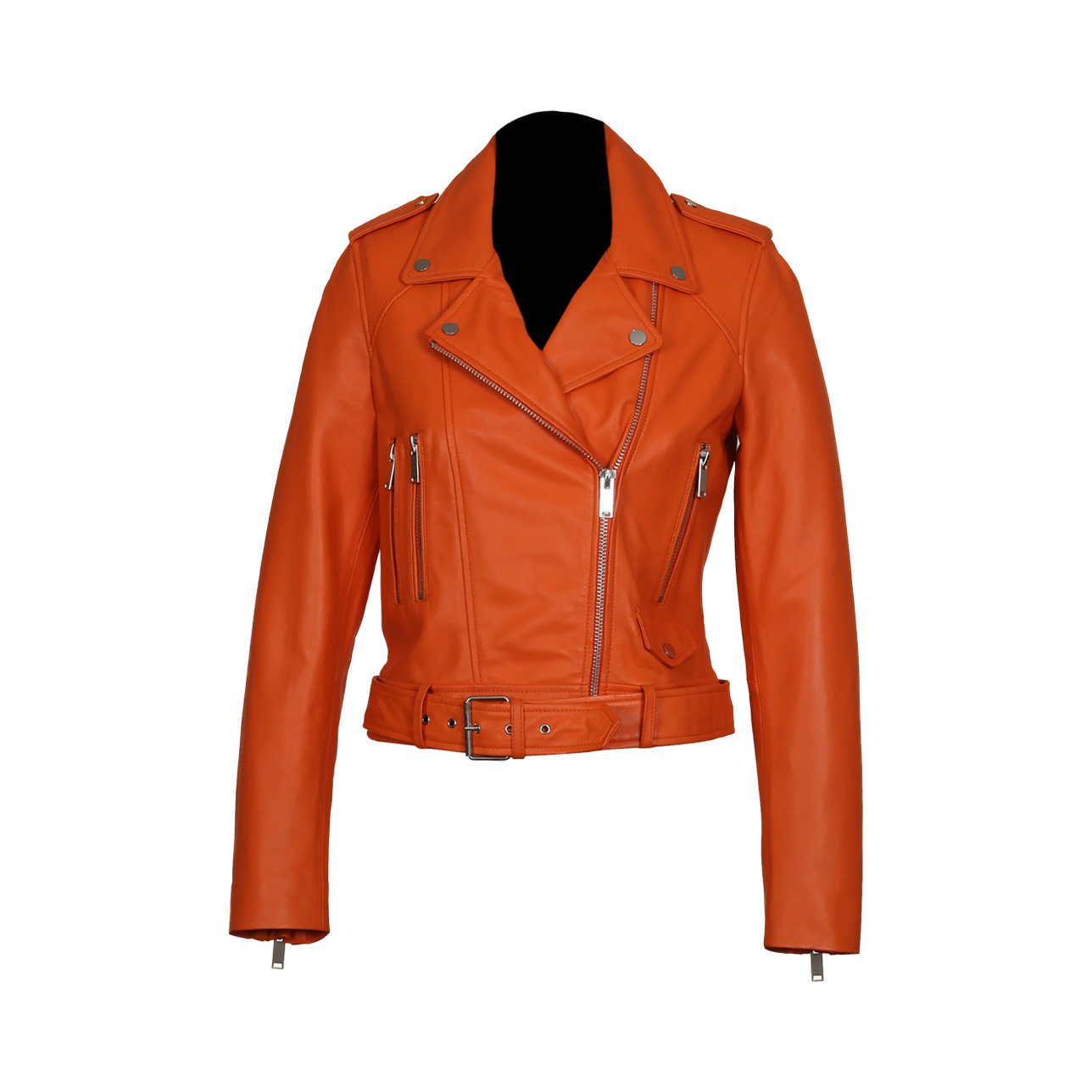 women leather jacket by sync leather