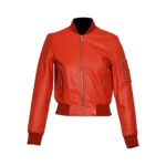 Discover bold style in our bomber leather jackets, seamlessly combining timeless design with rugged flair. Crafted from premium leather, these jackets epitomize both fashion and durability, ensuring a standout addition to your wardrobe.