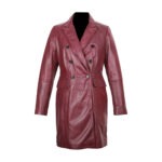 WOMEN LEATHER COAT