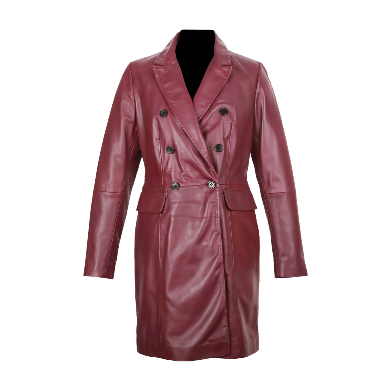 WOMEN LEATHER COAT