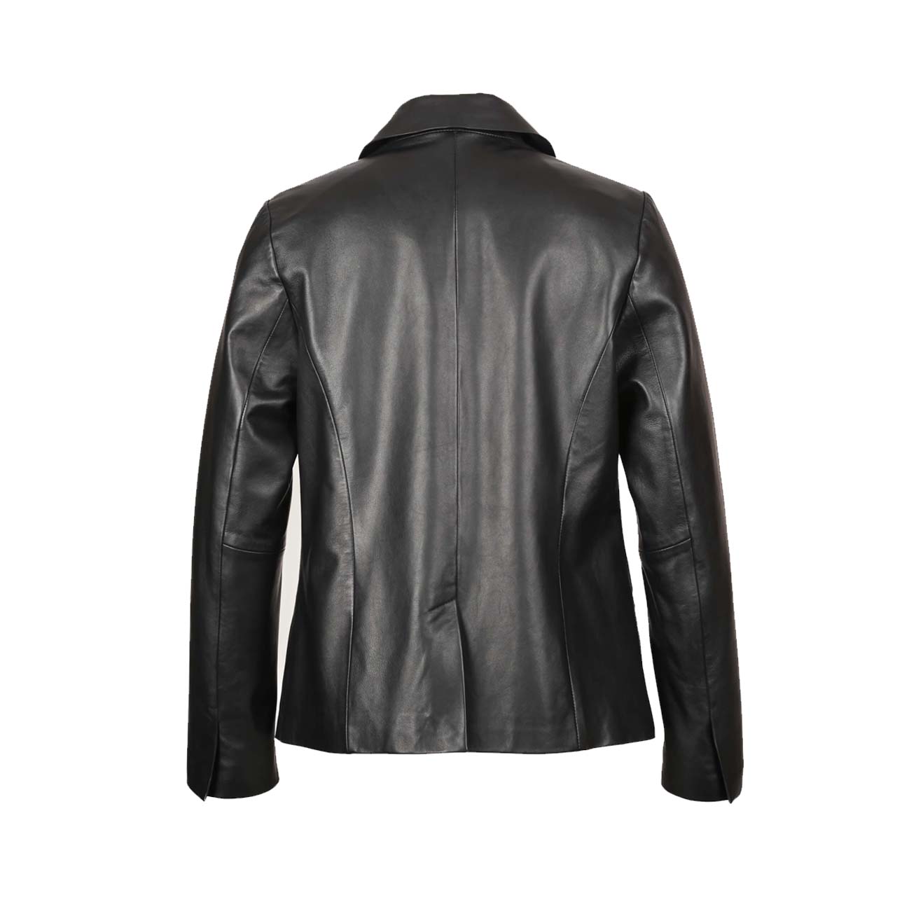 Andrea Women Leather Blazer - Image 2